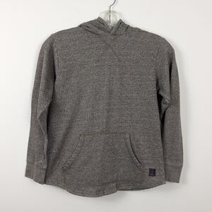 Rumors Original Heather Gray Cowl Neck Pullover Size Large Cotton Blend Gorpcore